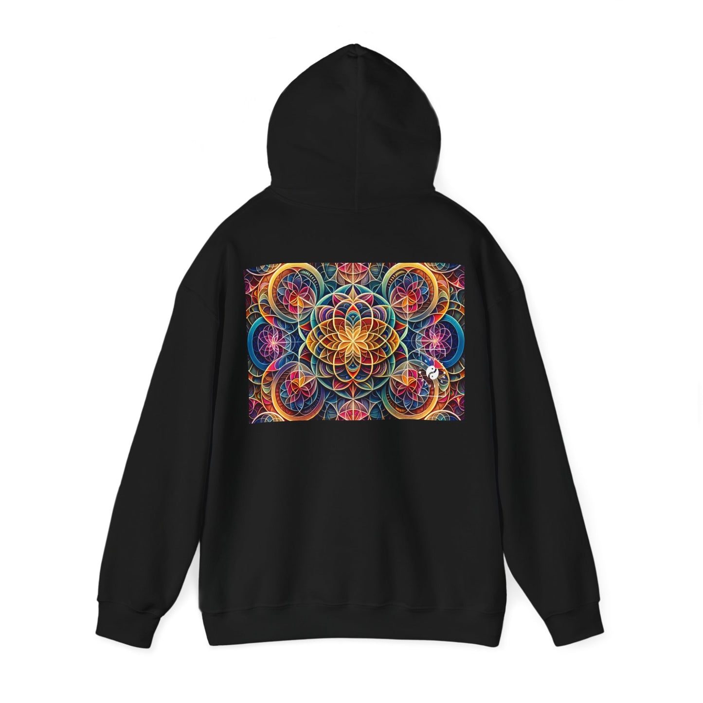 "Sacred Symmetry: Infinite Radiance of Love" - Hoodie