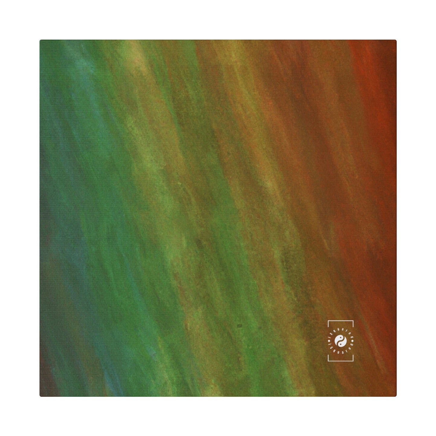 Subtle Rainbow Mood - Art Print Canvas