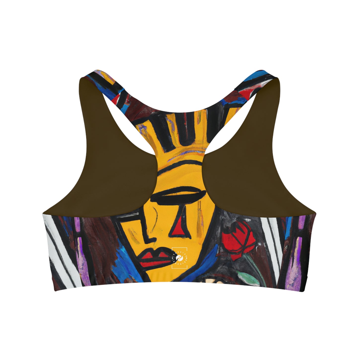 Urban Soul Hieroglyphics - Soutien-gorge de sport sans couture 