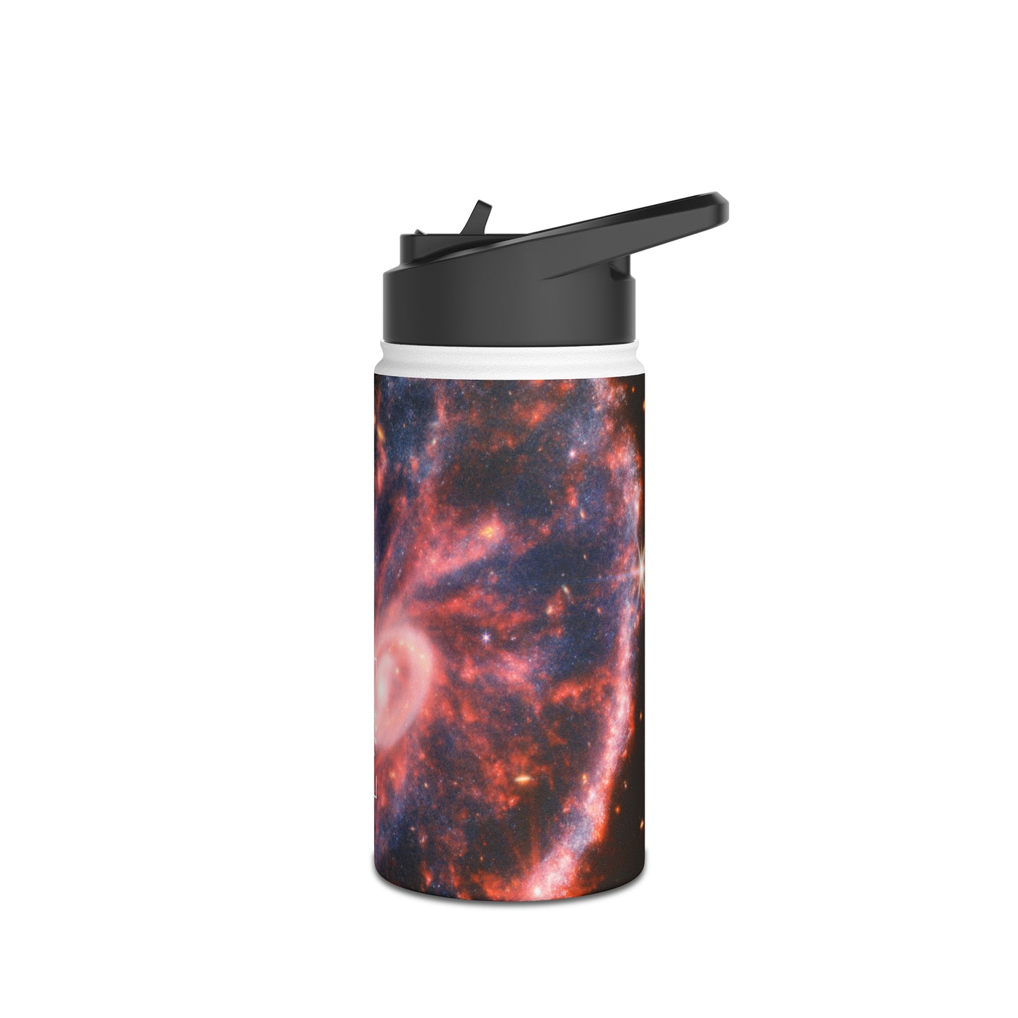 Cartwheel Galaxy (NIRCam and MIRI Composite Image) - Water Bottle