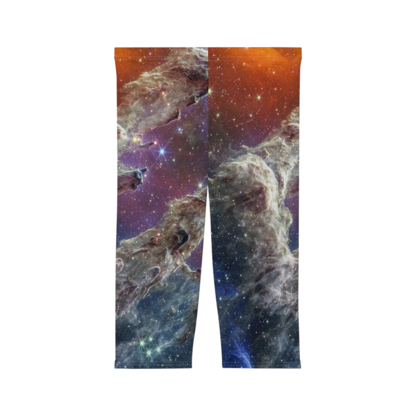 Piliers de la création (image composite NIRCam et MIRI) - Collection JWST - Capri Shorts