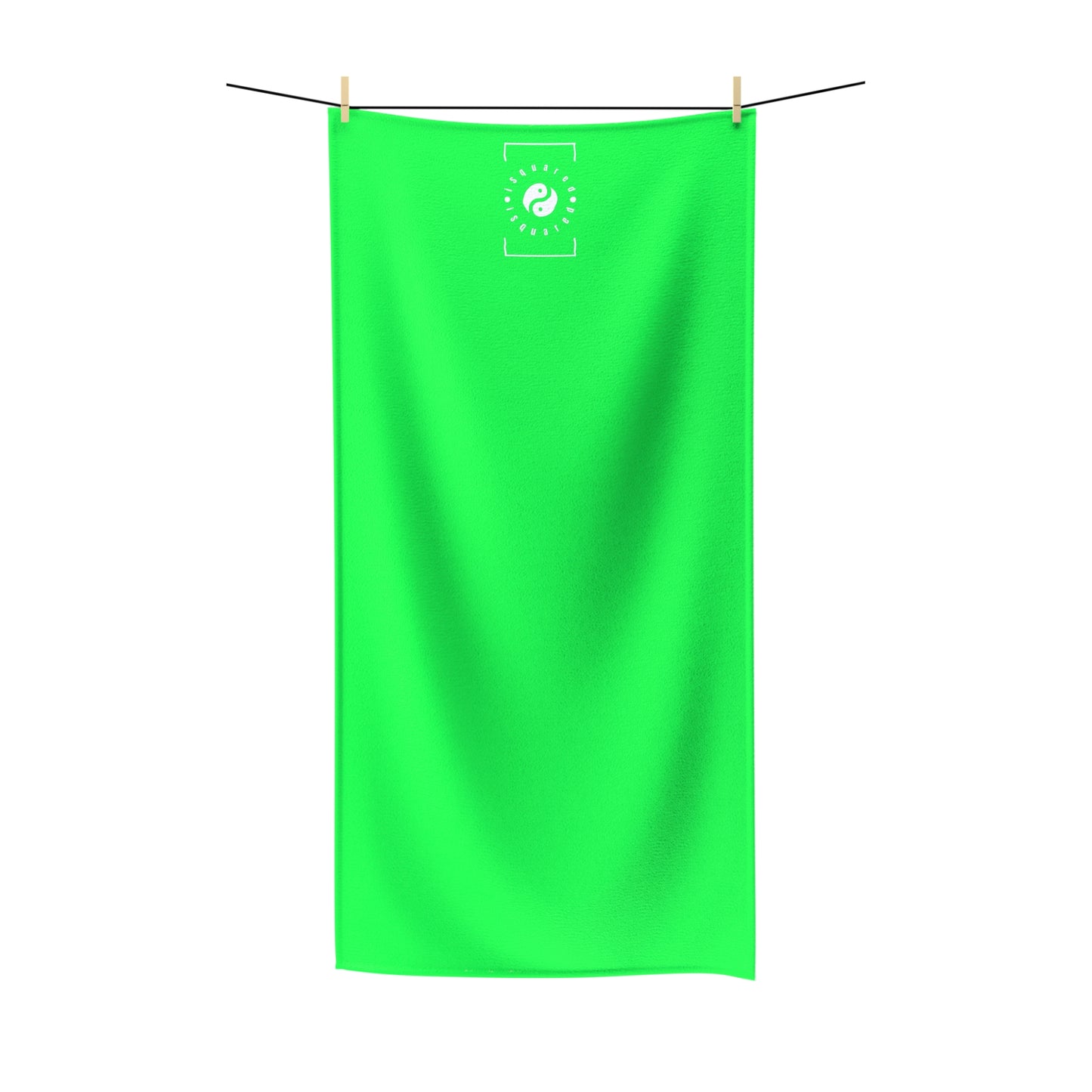 #0FFF50 Neon Green - All Purpose Yoga Towel