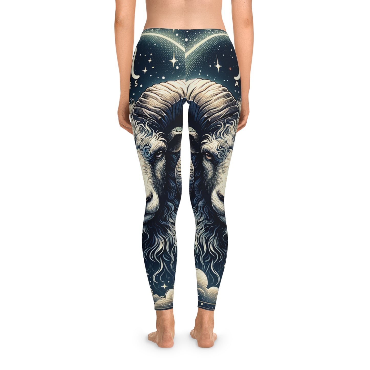 "Celestial Ram Ascendant" - Unisex Tights