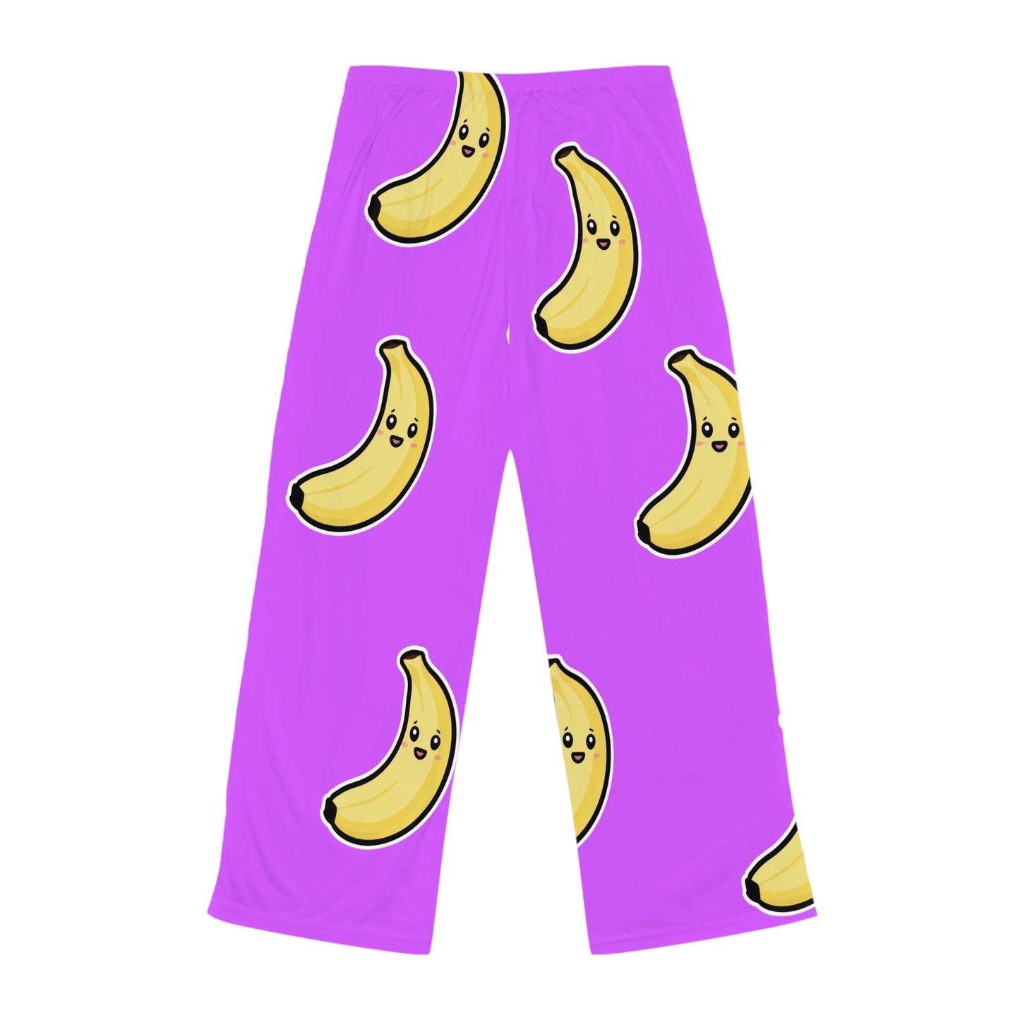 #D65BFF Purple + Banana - Women lounge pants