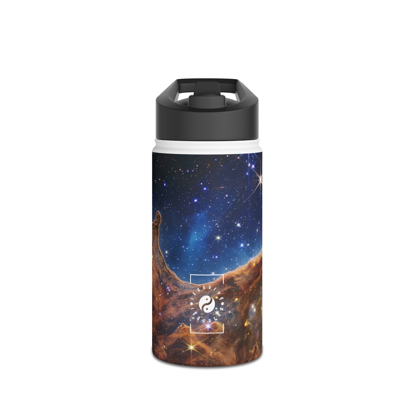 “Cosmic Cliffs” in the Carina Nebula (NIRCam Image) - JWST Collection - Water Bottle