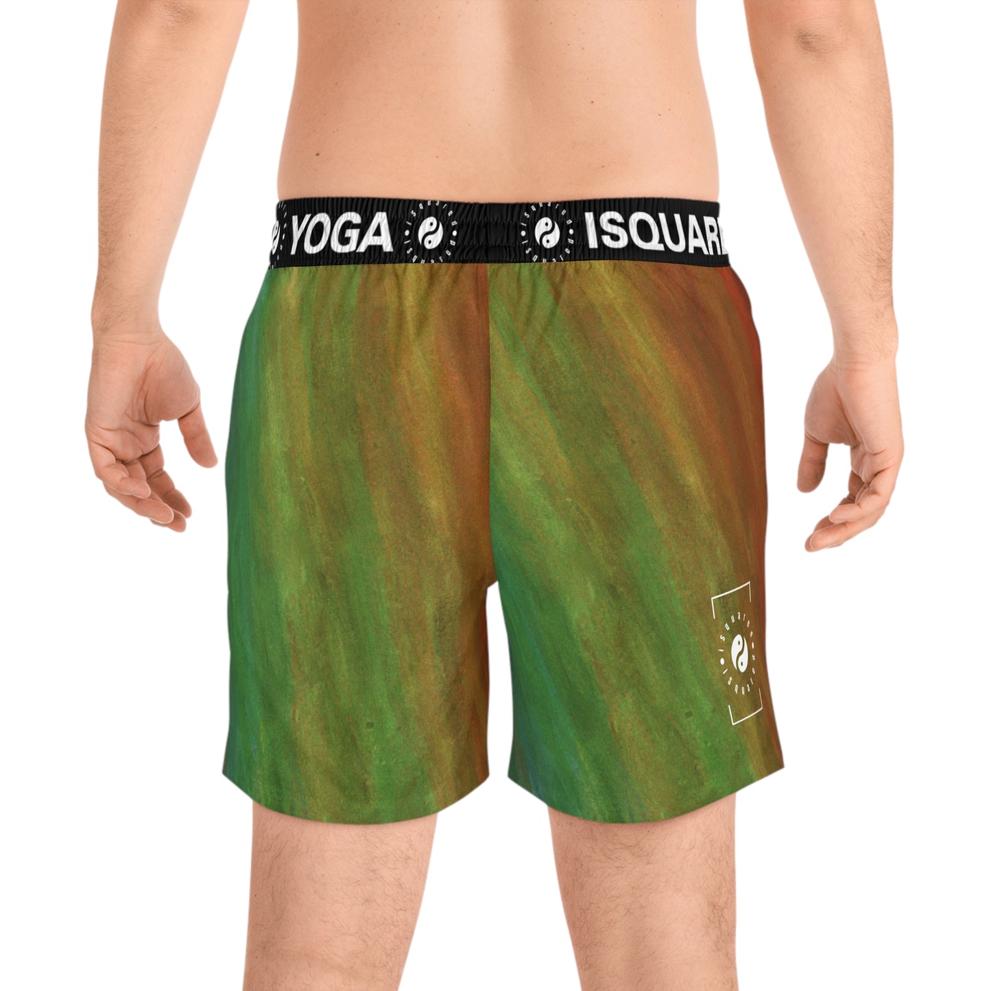 Subtle Rainbow Mood - Swim Shorts (Mid-Length) for Men