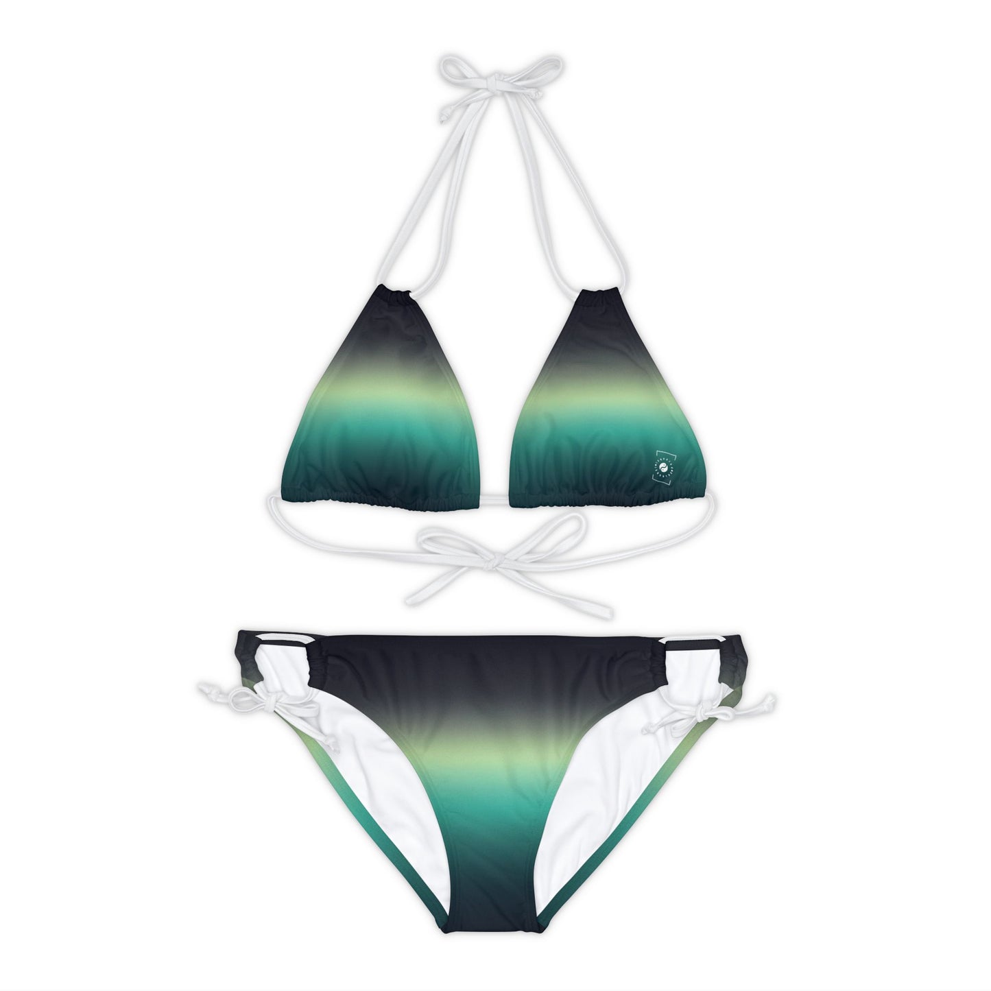 Midnight Gradients - Lace-up Bikini Set