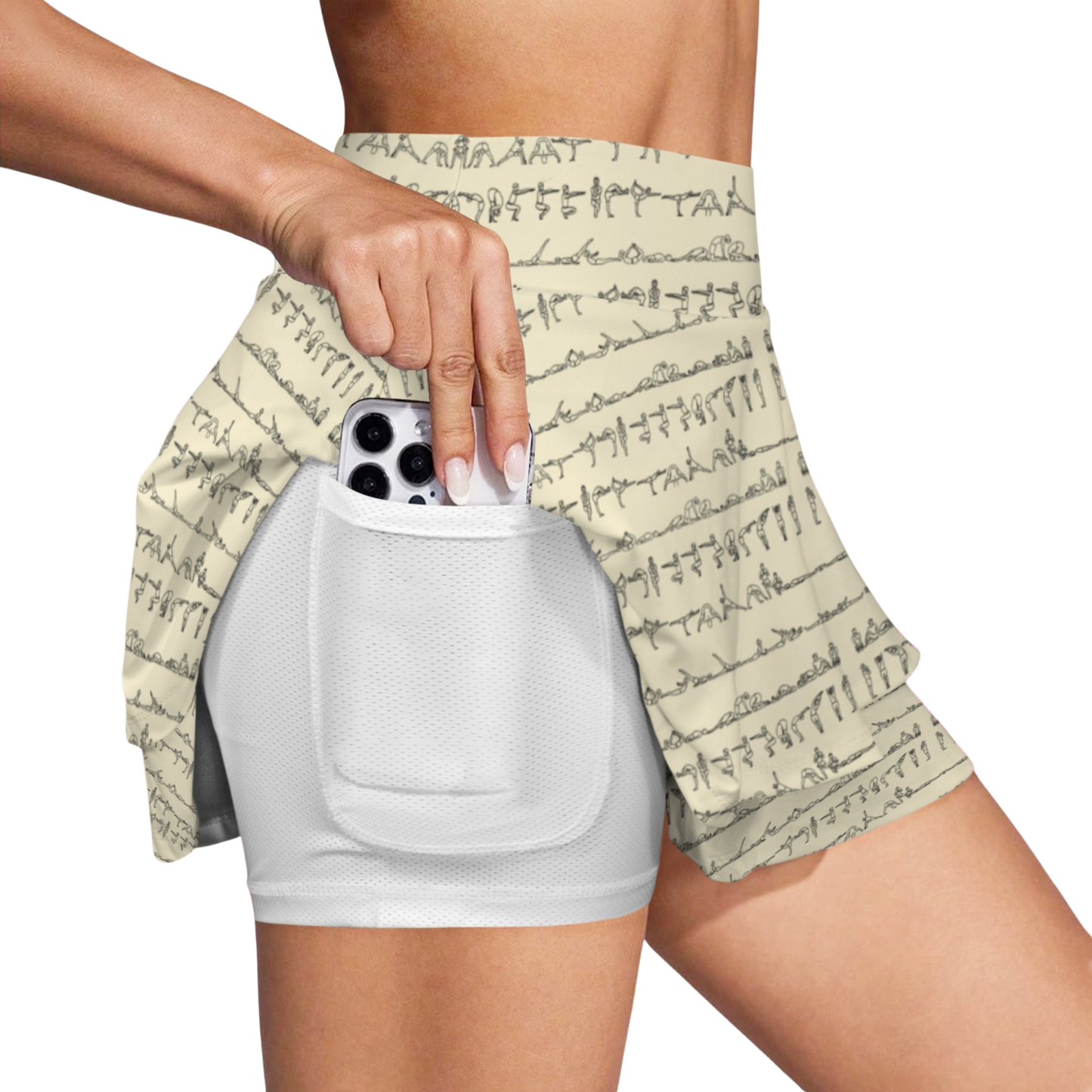 Bikram Pastel - iSquared Ruffle Skirt