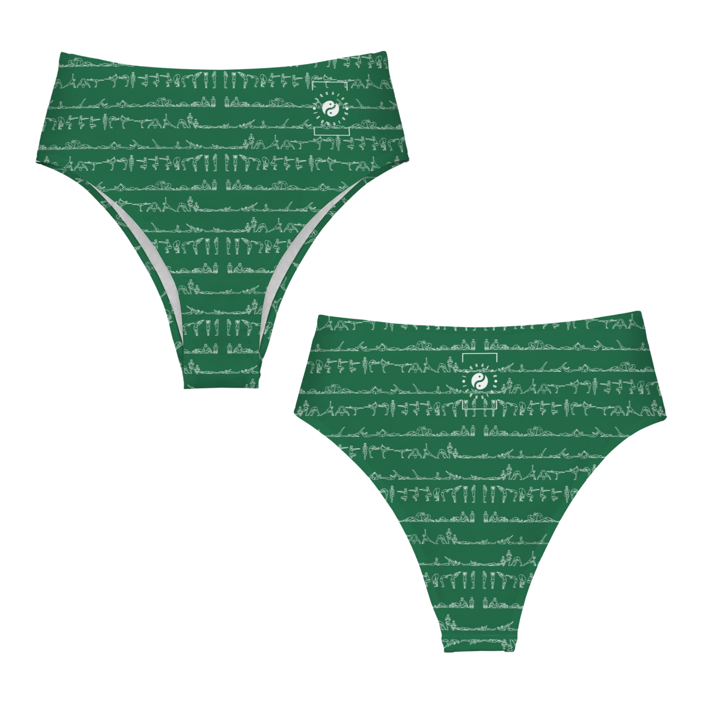 Bikram Ember - High Waisted Bikini Bottom
