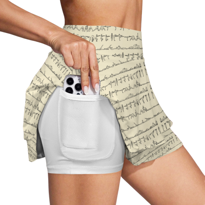 Bikram Pastel - iSquared Ruffle Skirt