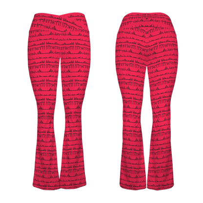Bikram Series - Cross Waisted Flair Leggings REFINED
