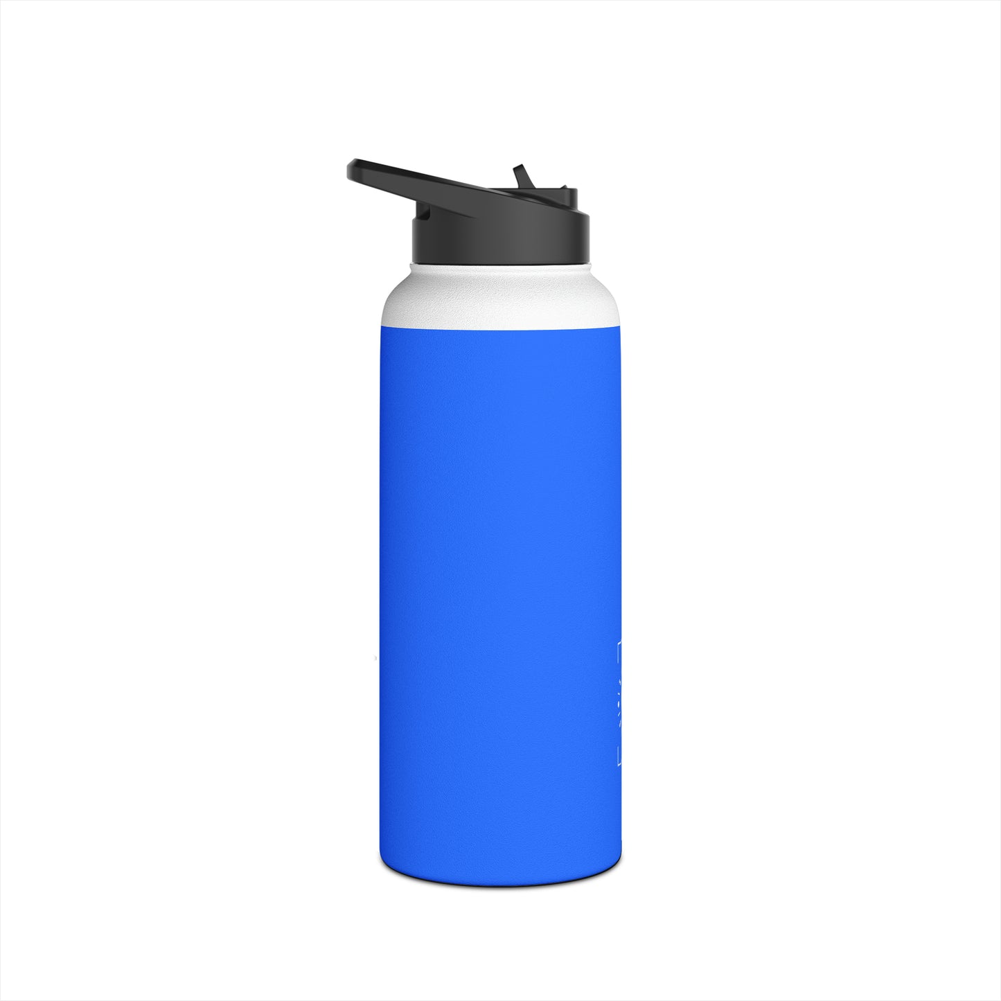 #2C75FF Electric Blue - Water Bottle