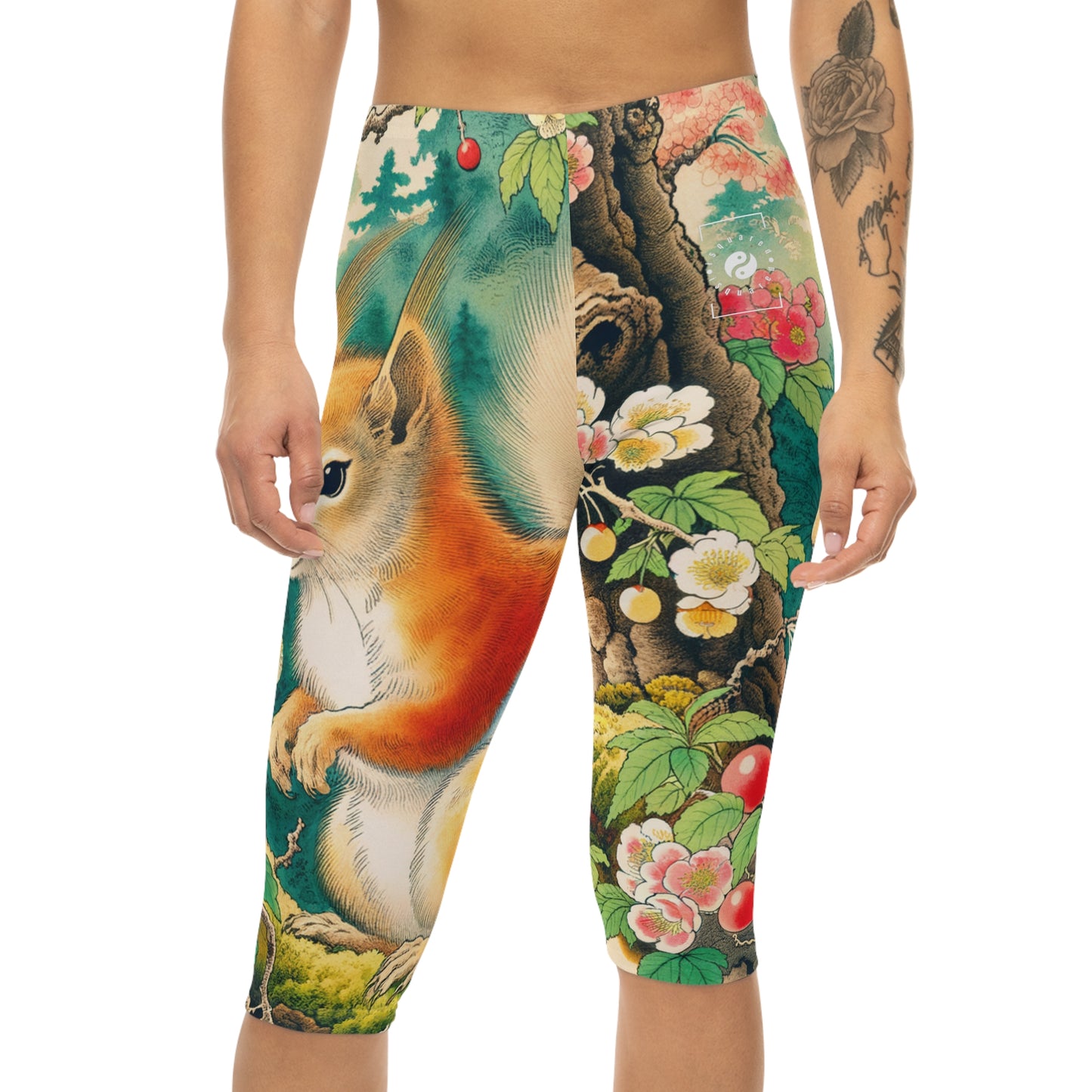 Squirrel's Serenity  - Capri Shorts