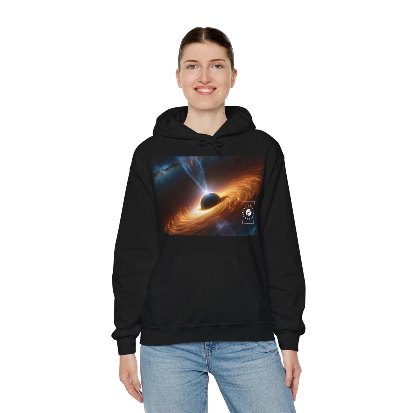 "Discs of Illumination: Black Hole Reverie" - Hoodie