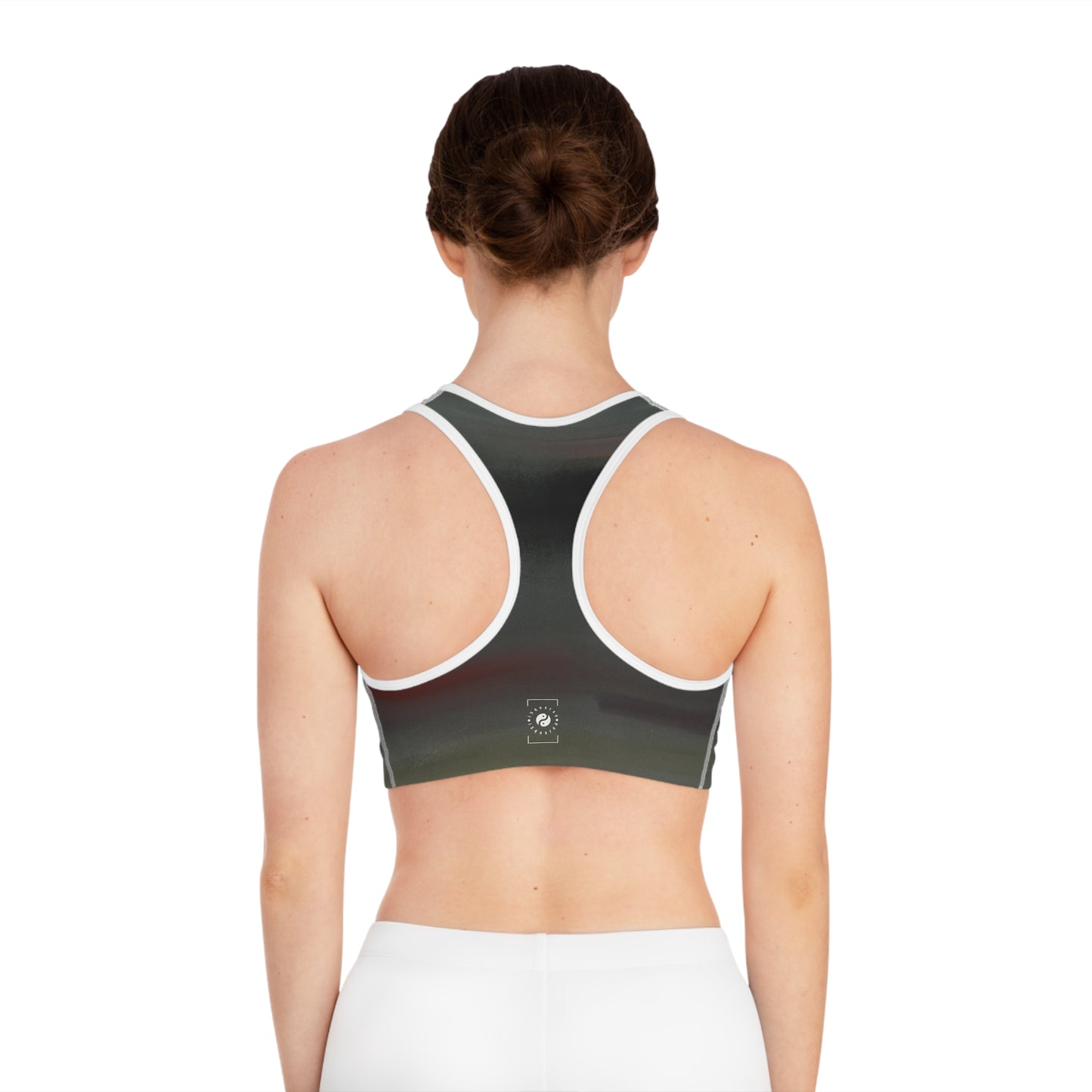 "Shadowed Harmony" - High Performance Sports Bra