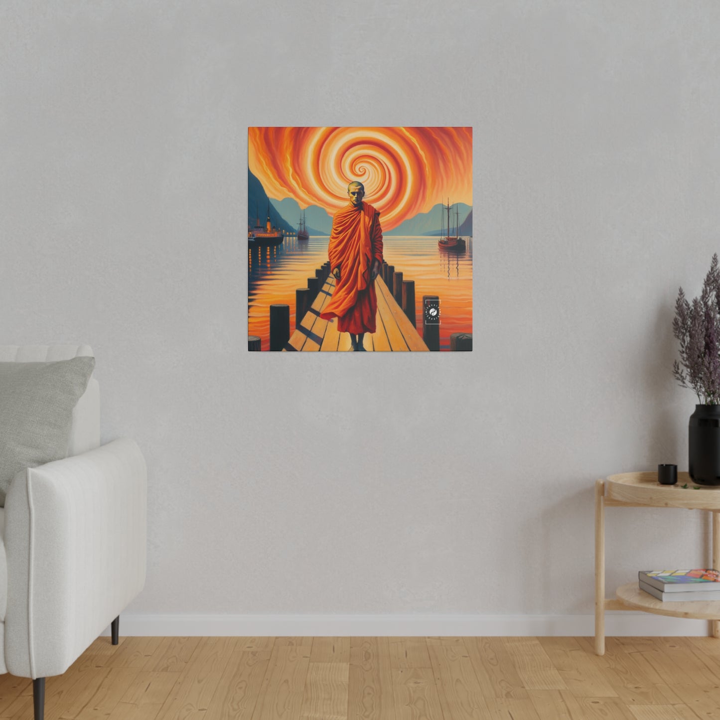 Serenity's Echo - Art Print Canvas