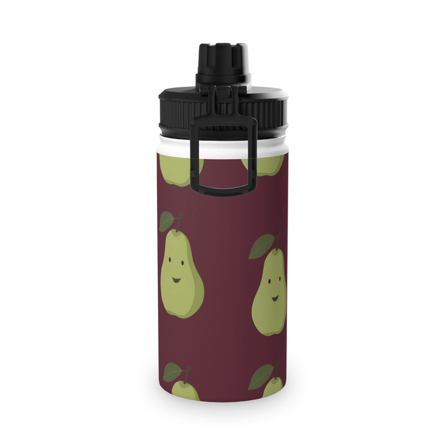 #60182D Deep Siena + Pear - Sports Water Bottle