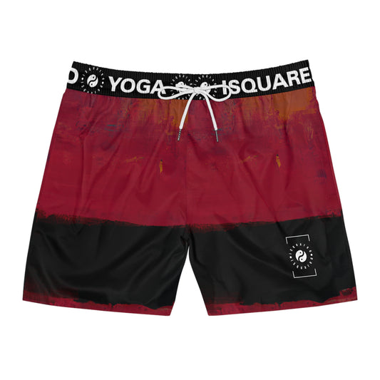 Nocturnal Vermillion - Swim Shorts (Mid-Length) for Men