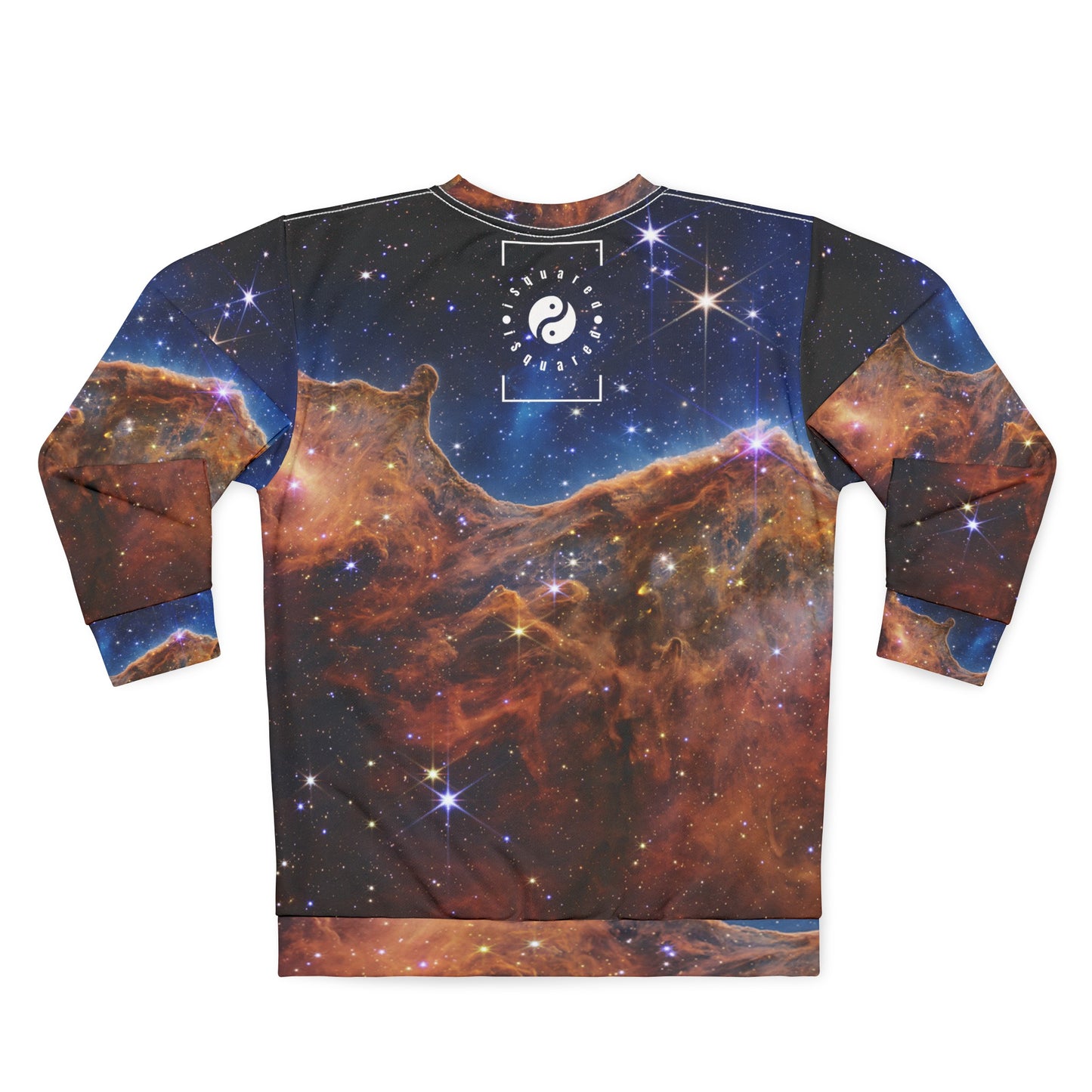 « Falaises cosmiques » dans la nébuleuse de la Carène (Image NIRCam) - Collection JWST - Sweat-shirt unisexe