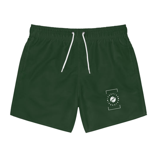 #153B1C Forest Green - Swim Trunks for Men