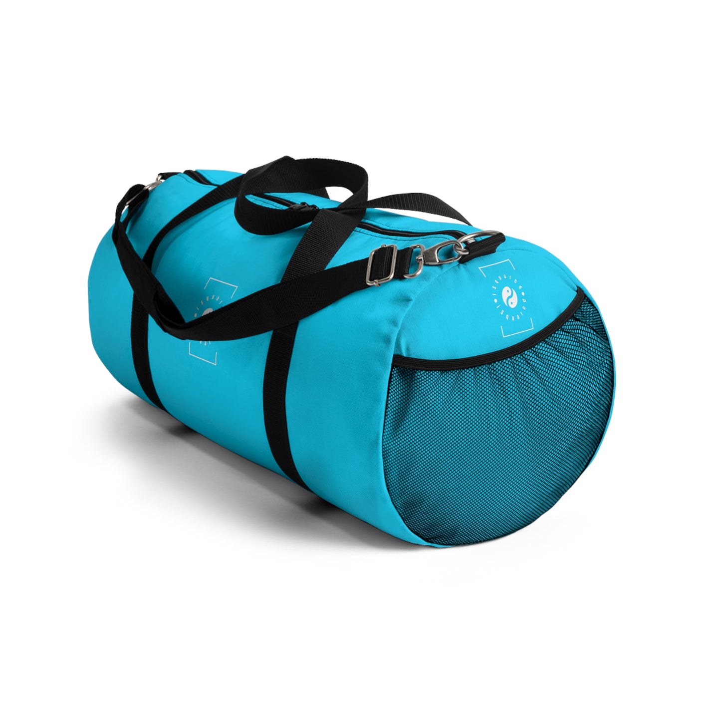 #04D9FF  Neon Blue - Duffle Bag