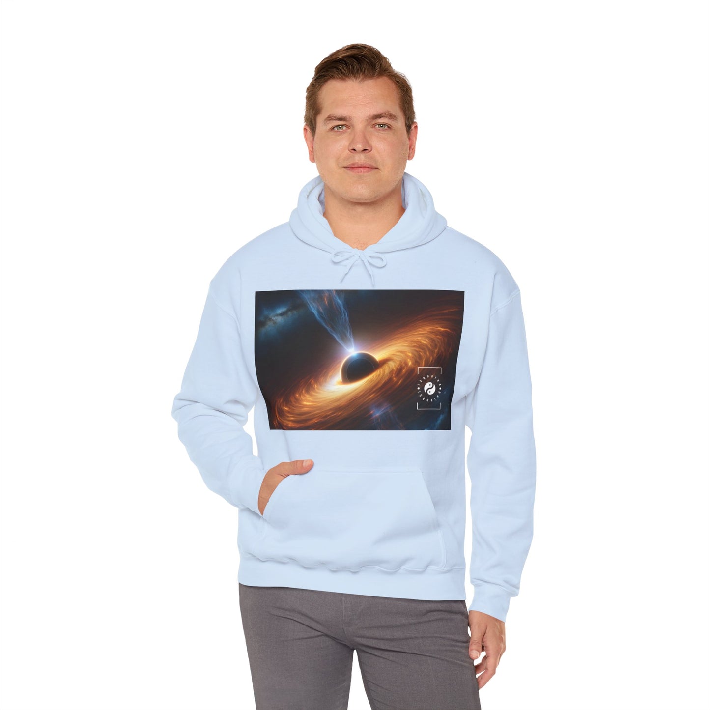 "Discs of Illumination: Black Hole Reverie" - Hoodie