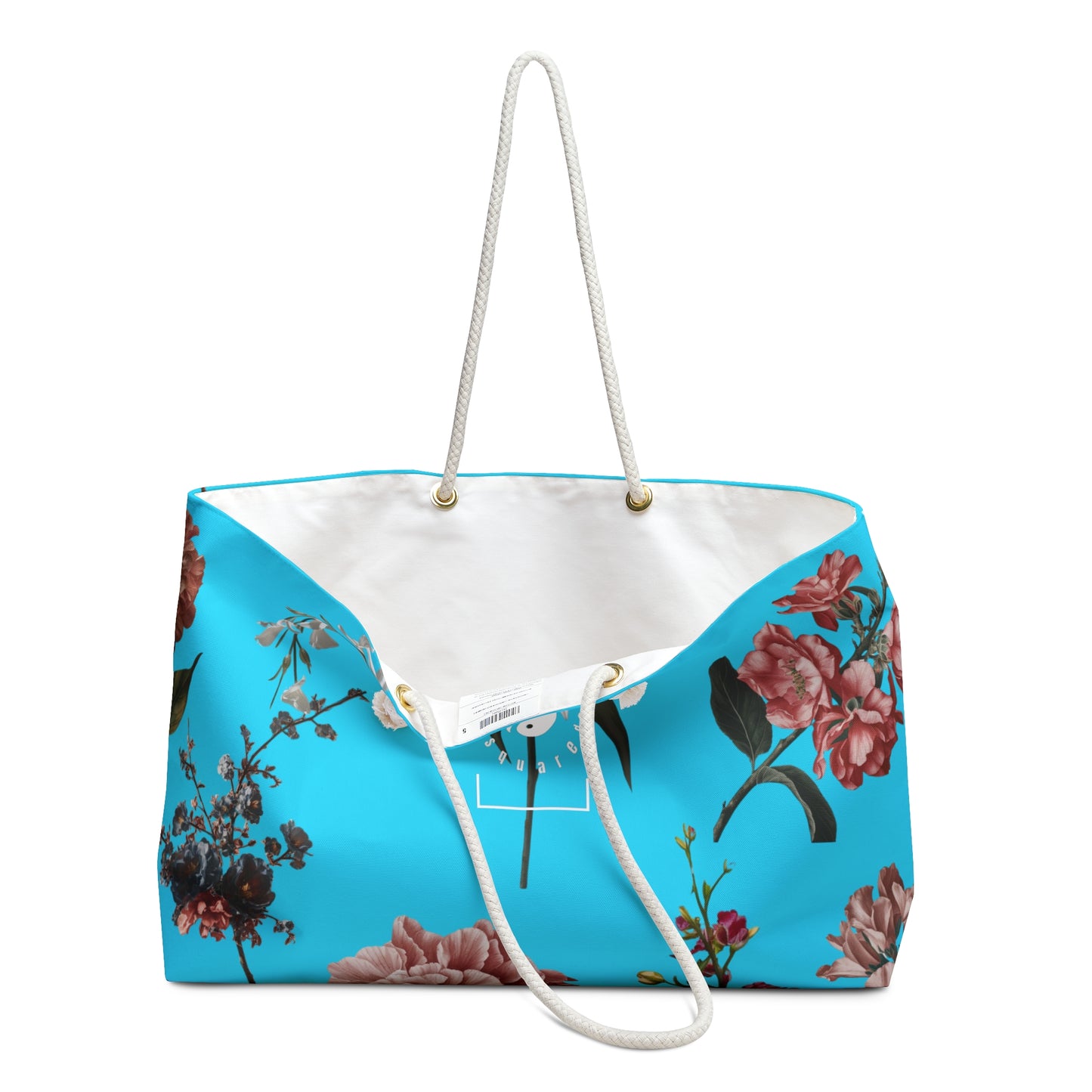 Botanicals on Azure - Casual Yoga Bag