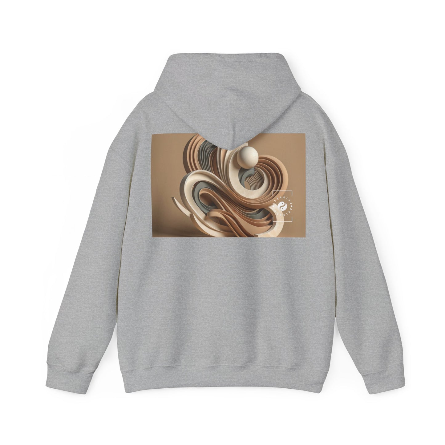 "Hepworth Hues: An Earth Tone Symphony" - Hoodie