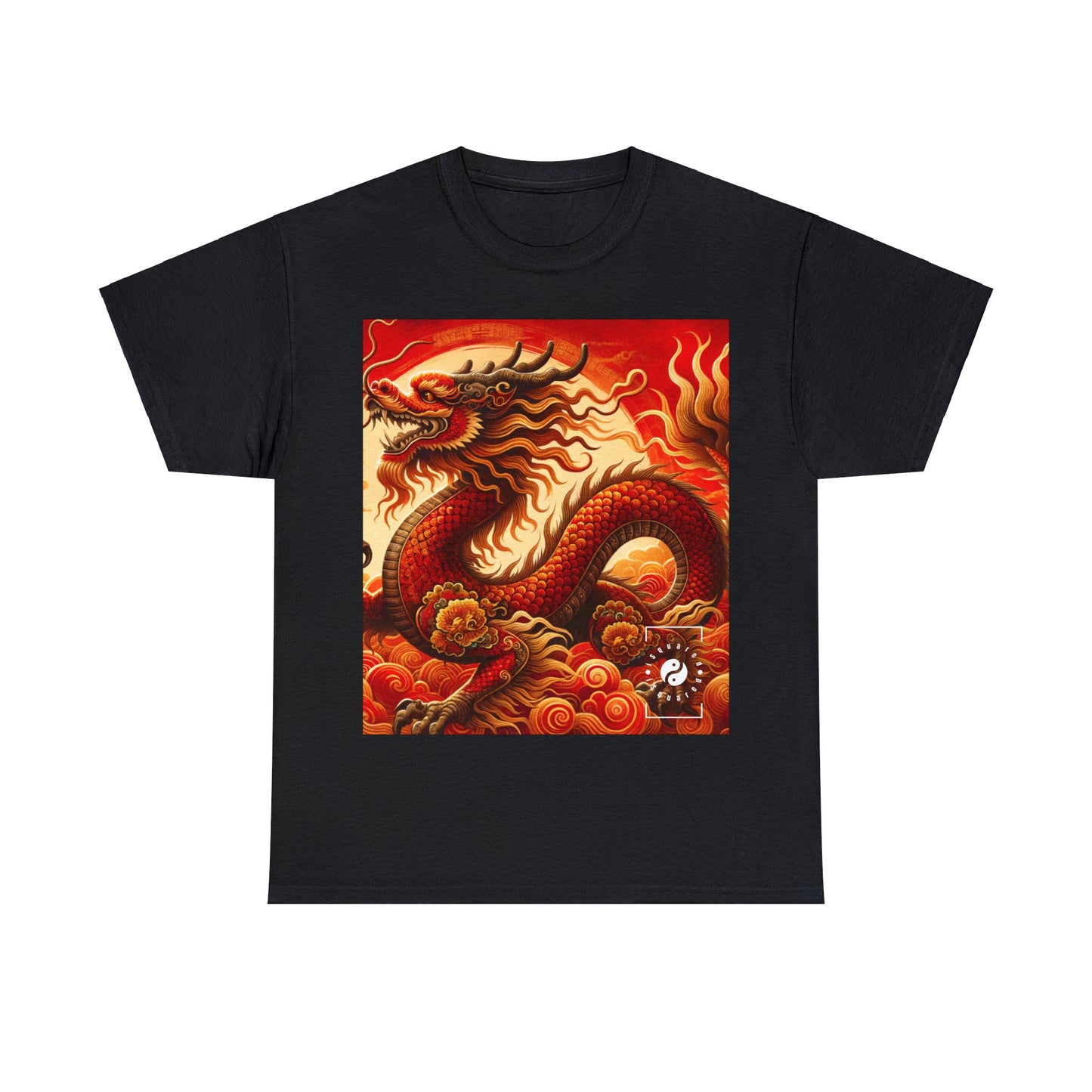 "Golden Dragon Dance in the Crimson Twilight" - Heavy T