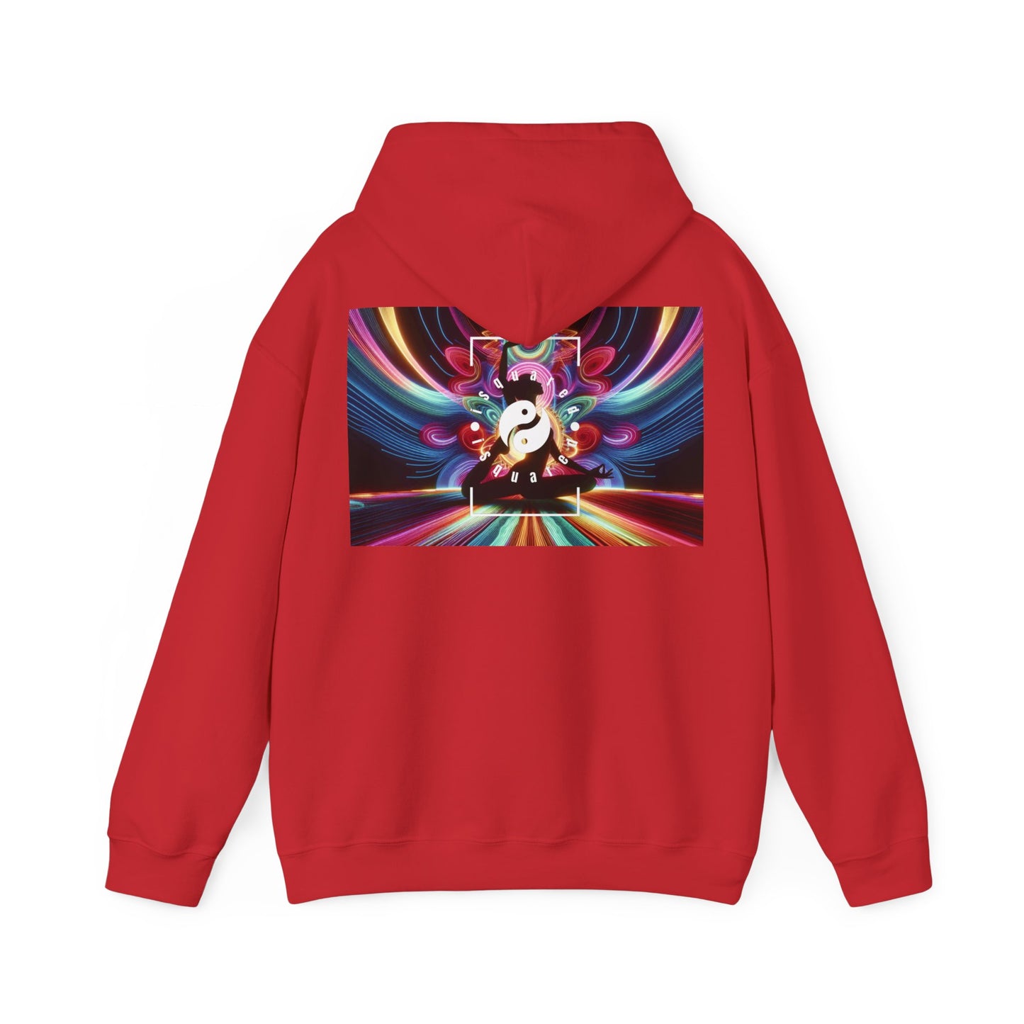 "Neon Zenith: Chromatic Balance" - Hoodie