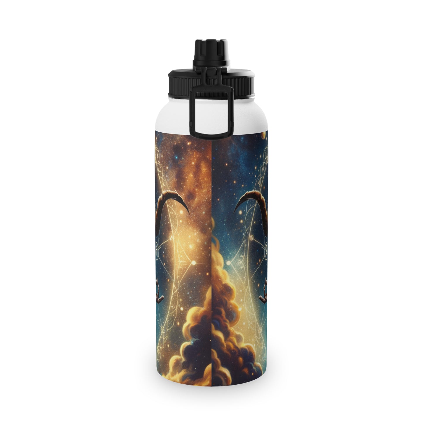 Audacious Capricorn - Sports Water Bottle