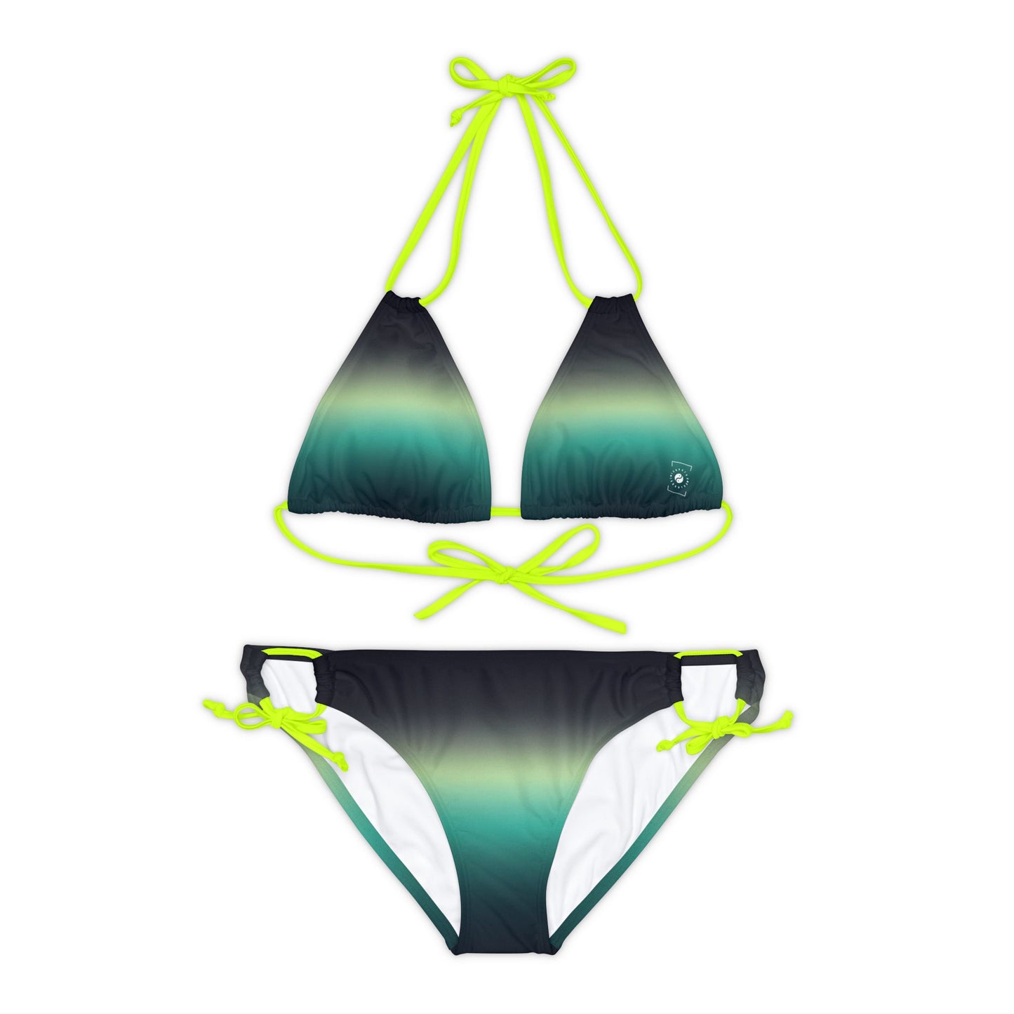 Midnight Gradients - Lace-up Bikini Set