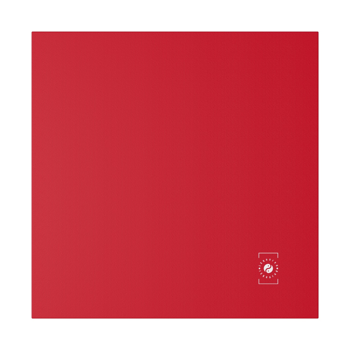 #D10927 Rouge écarlate – Impression sur toile