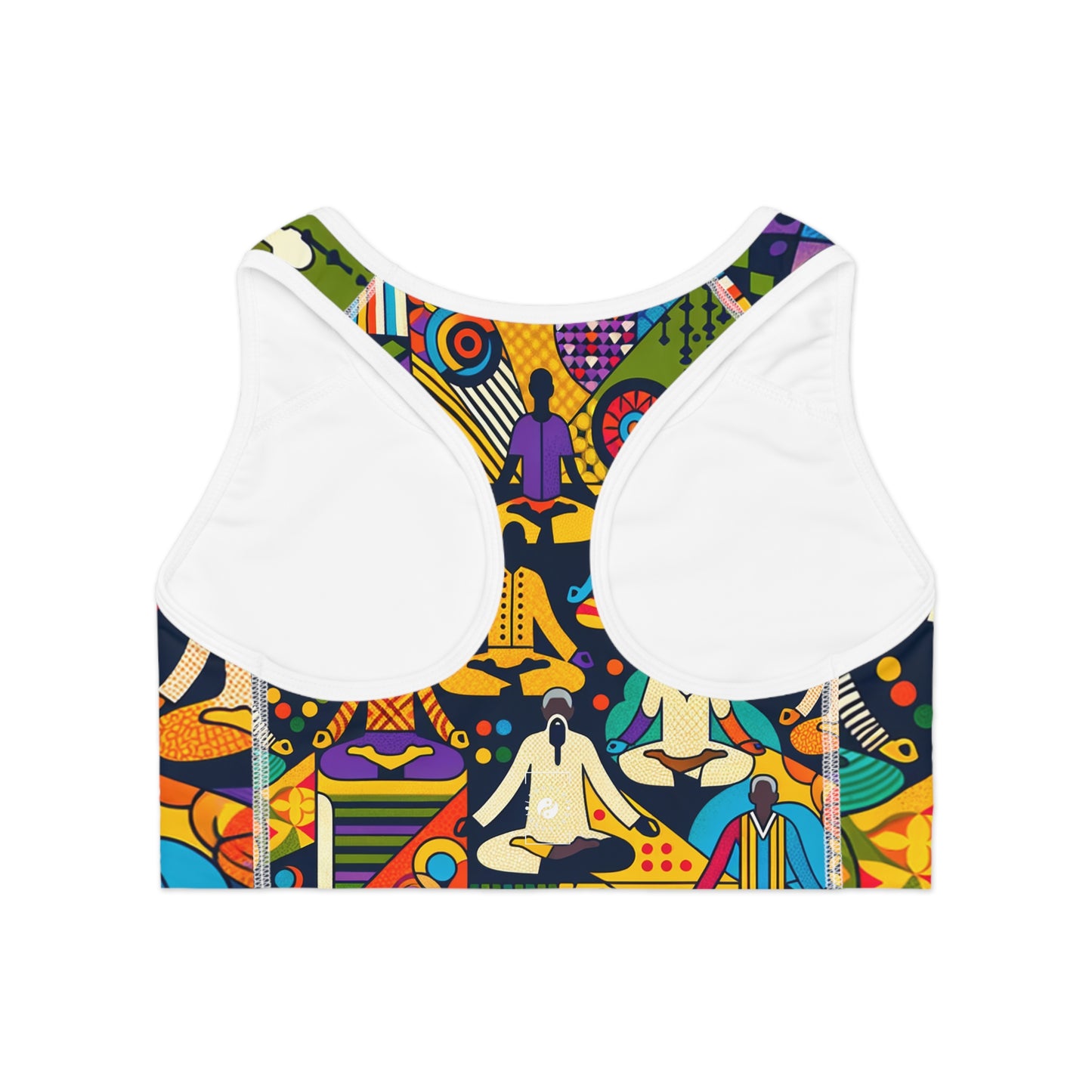 Vibrant Sadana: Prana in Nouveau Réalité - High Performance Sports Bra