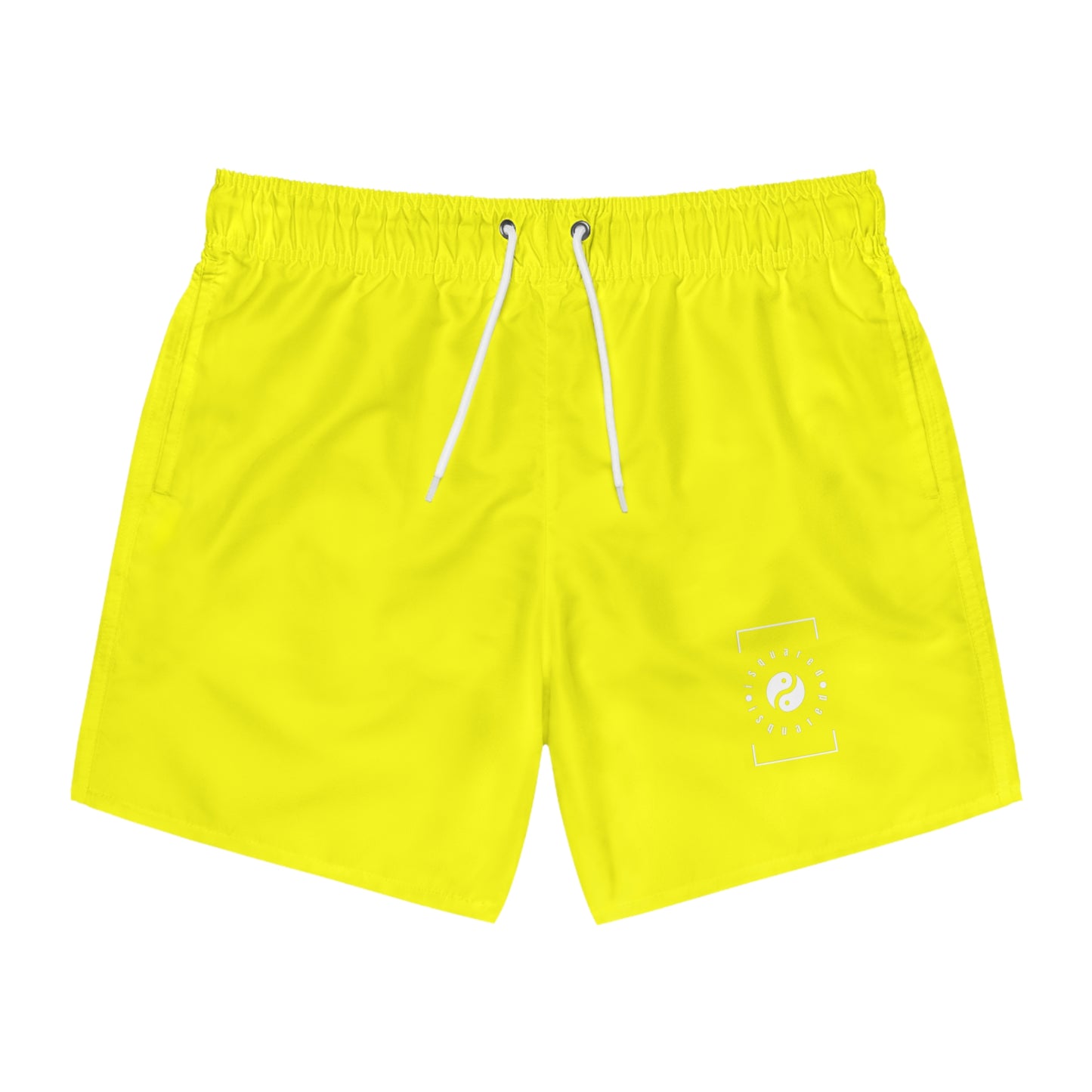 Neon Yellow FFFF00 - Swim Trunks for Men