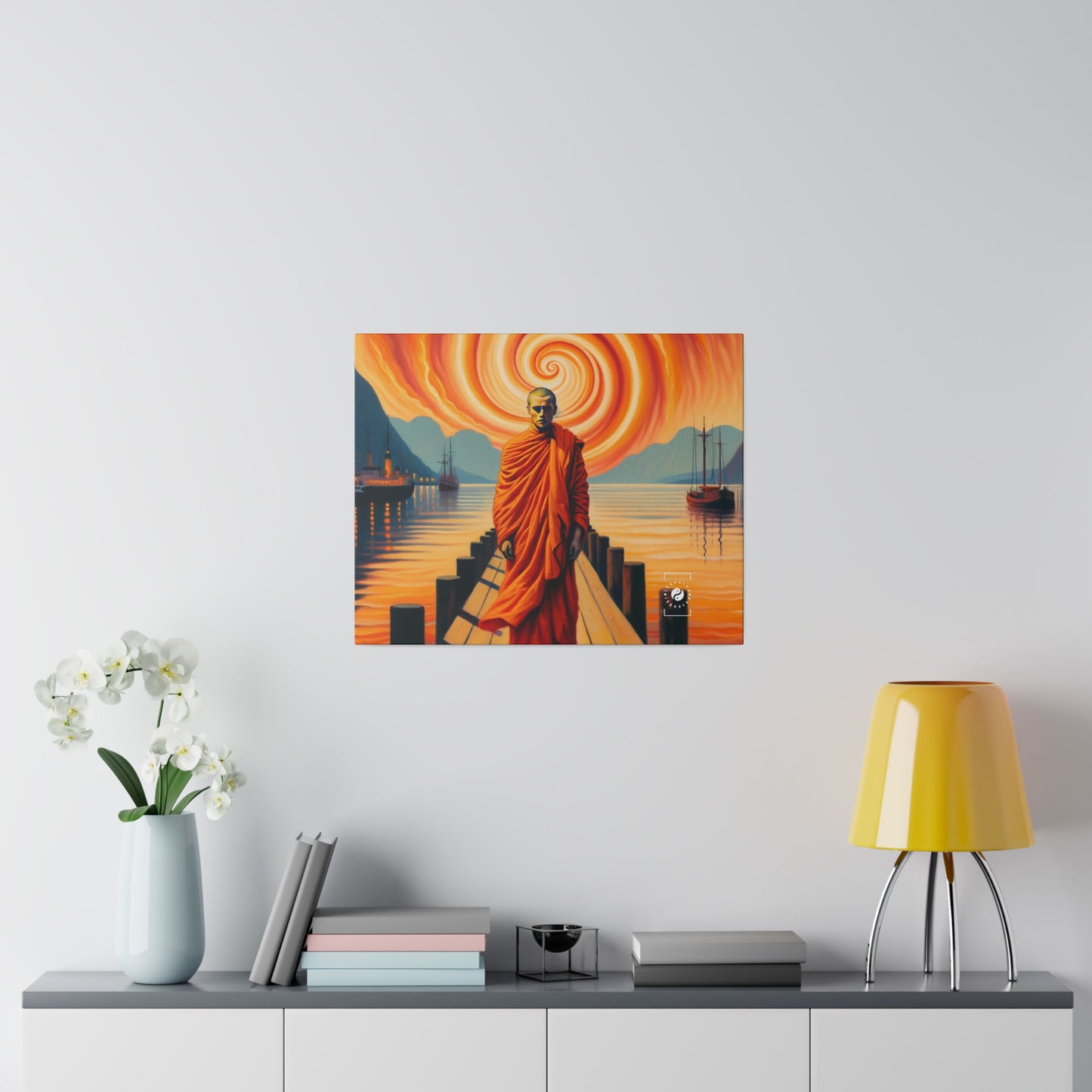 Serenity's Echo - Art Print Canvas