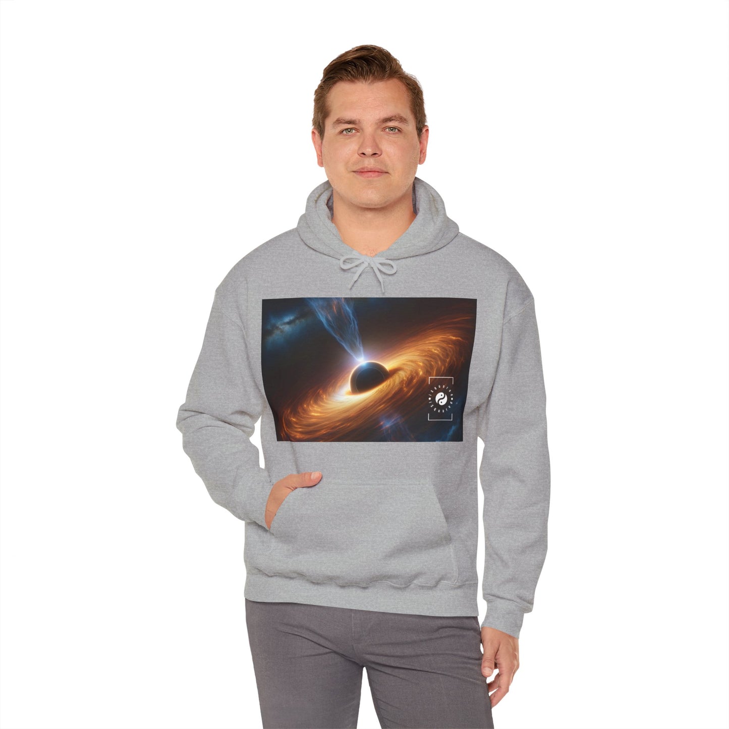 "Discs of Illumination: Black Hole Reverie" - Hoodie