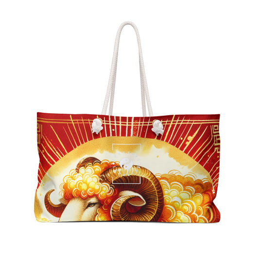 Celebrate Lunar New Year with Our Auspicious Gold Yoga Bag