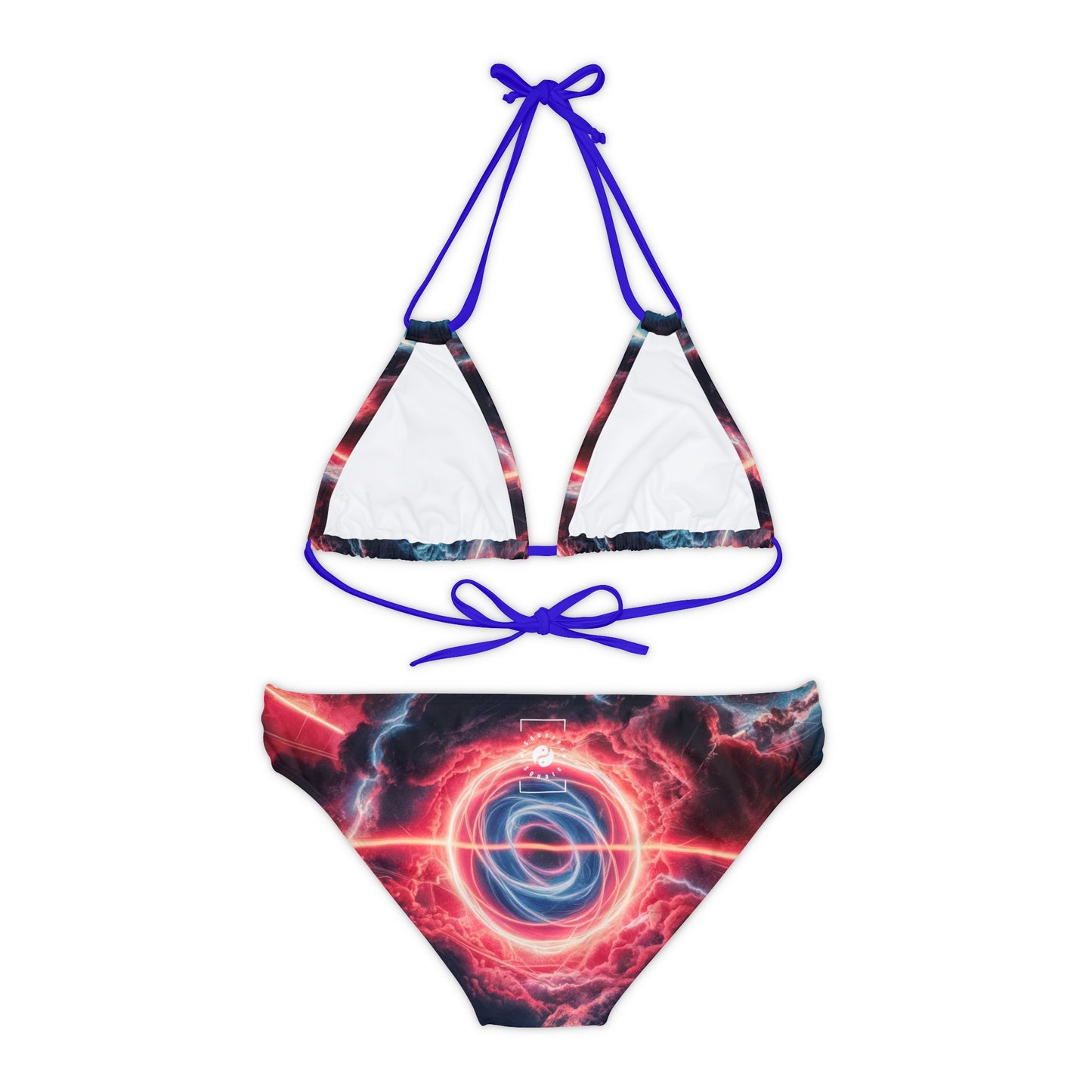 Cosmic Fusion - Lace-up Bikini Set