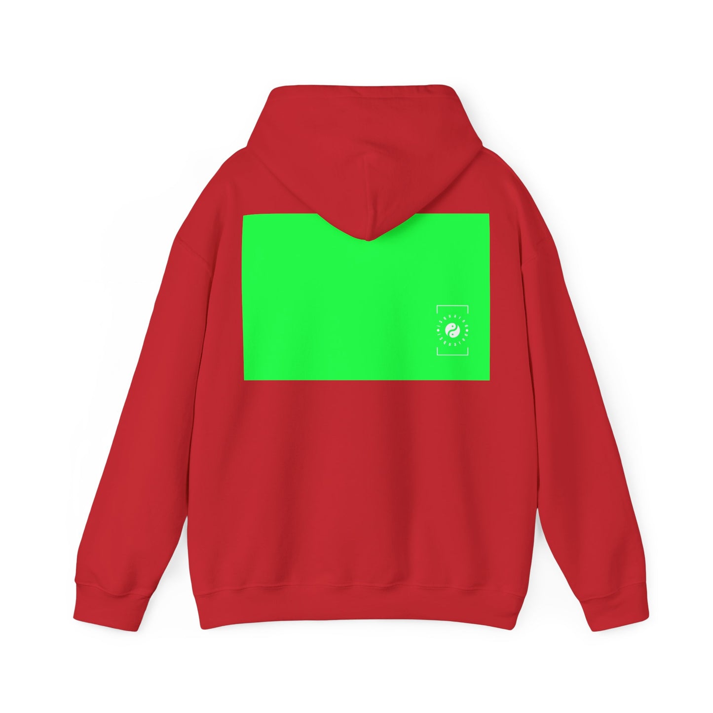 #0FFF50 Vert fluo - Sweat à capuche