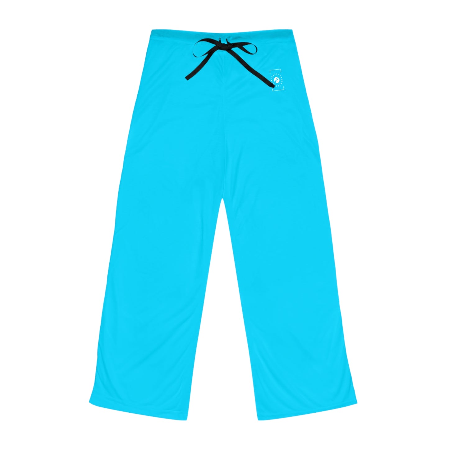 #04D9FF  Neon Blue - Women lounge pants