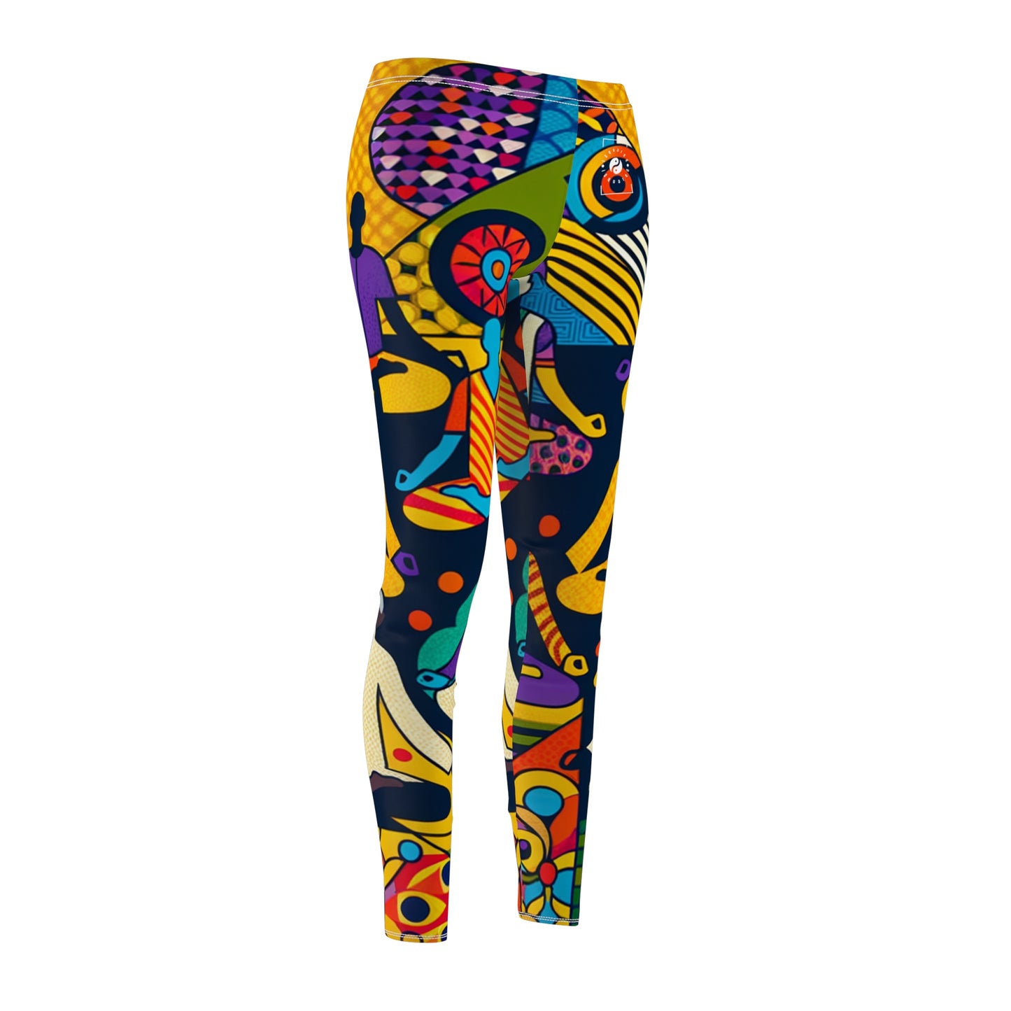 Vibrant Sadana: Prana in Nouveau Réalité - Casual Leggings