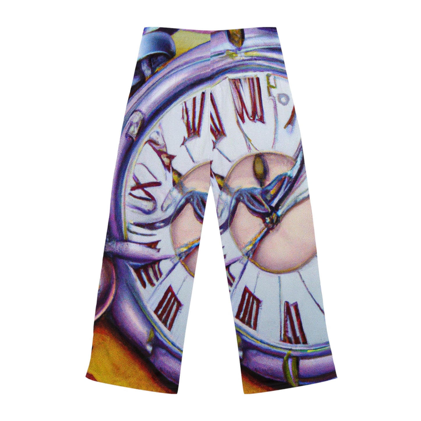 "Chrono Illusionist's Liquid Riddle" - Women lounge pants