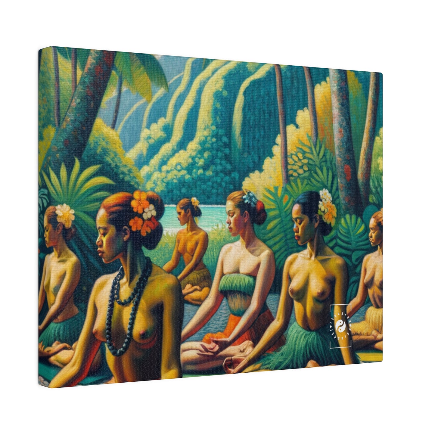 Tahitian Tranquility - Art Print Canvas