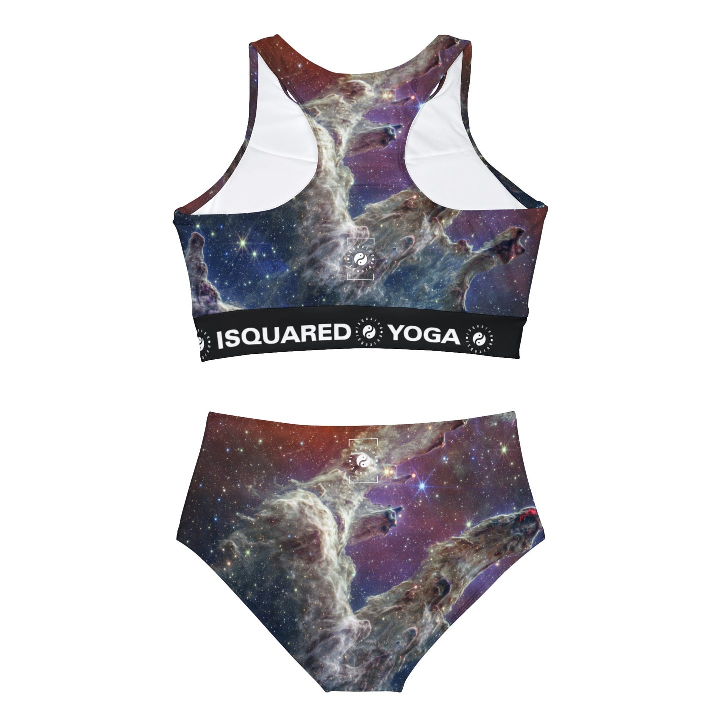 Piliers de la création (image composite NIRCam et MIRI) - Collection JWST - Ensemble bikini Hot Yoga