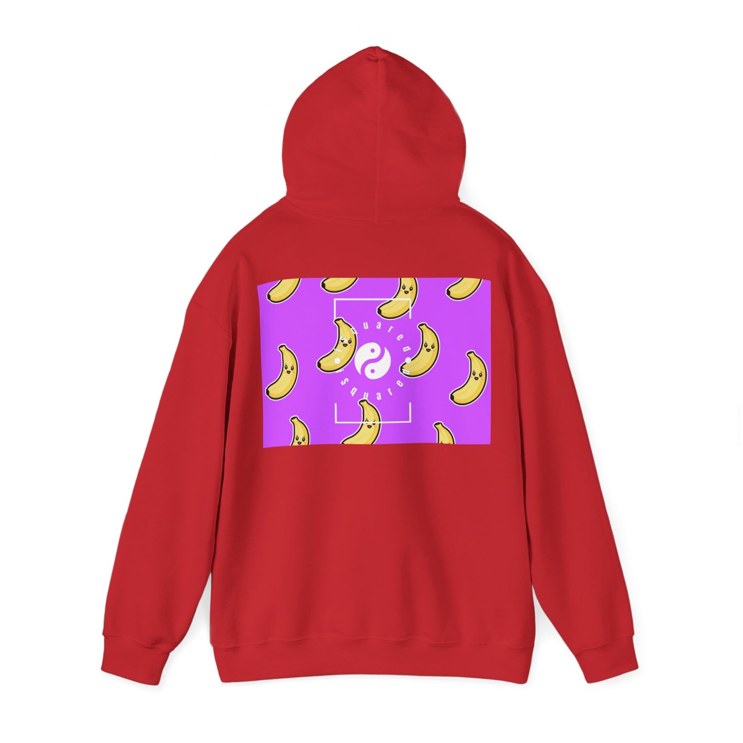 #D65BFF Purple + Banana - Hoodie