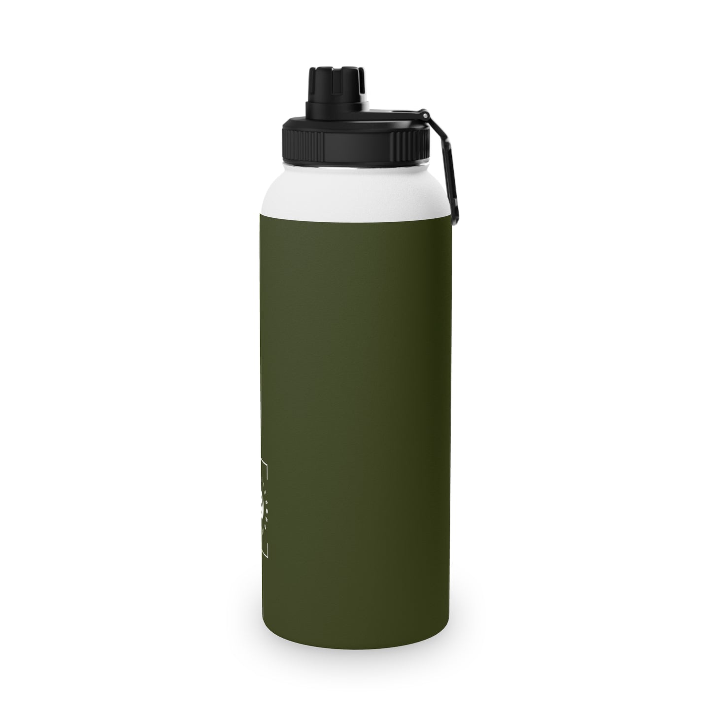 Camo Green - Sports Water Bottle