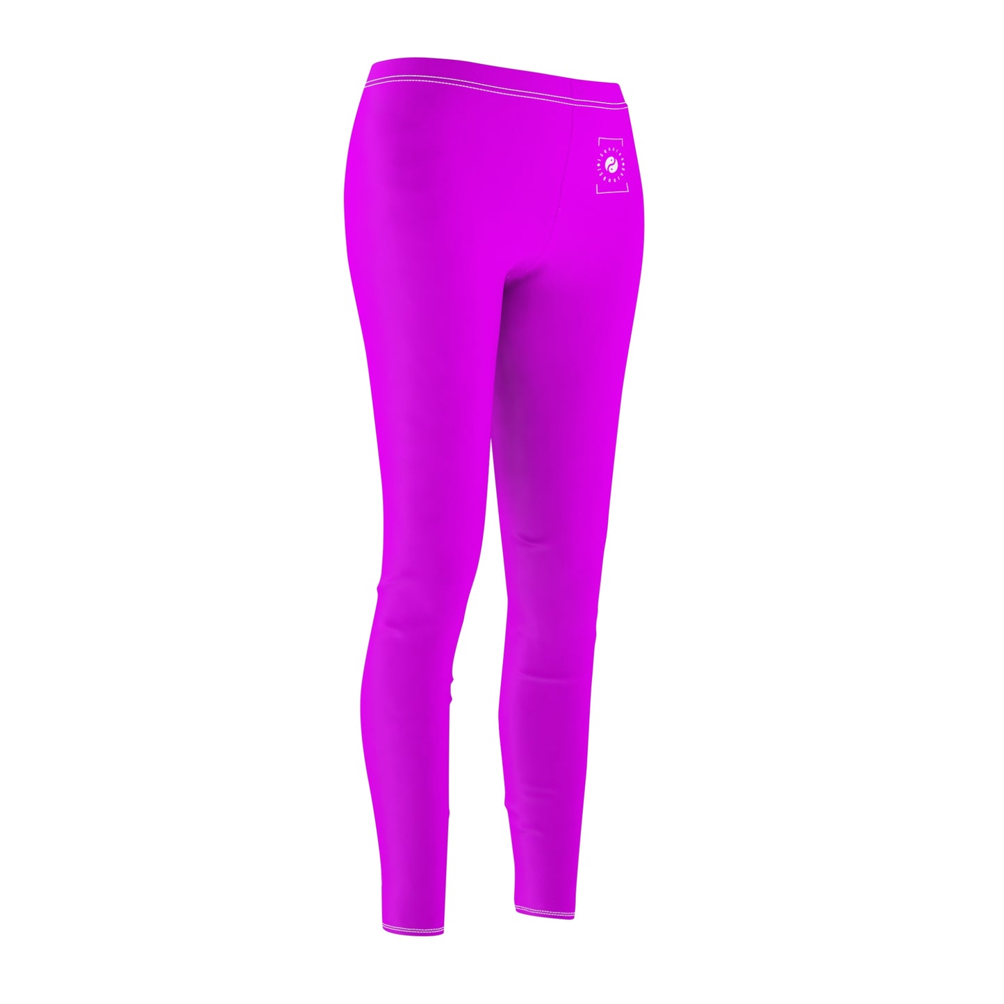 #f000ff Neon Purple - Casual Leggings