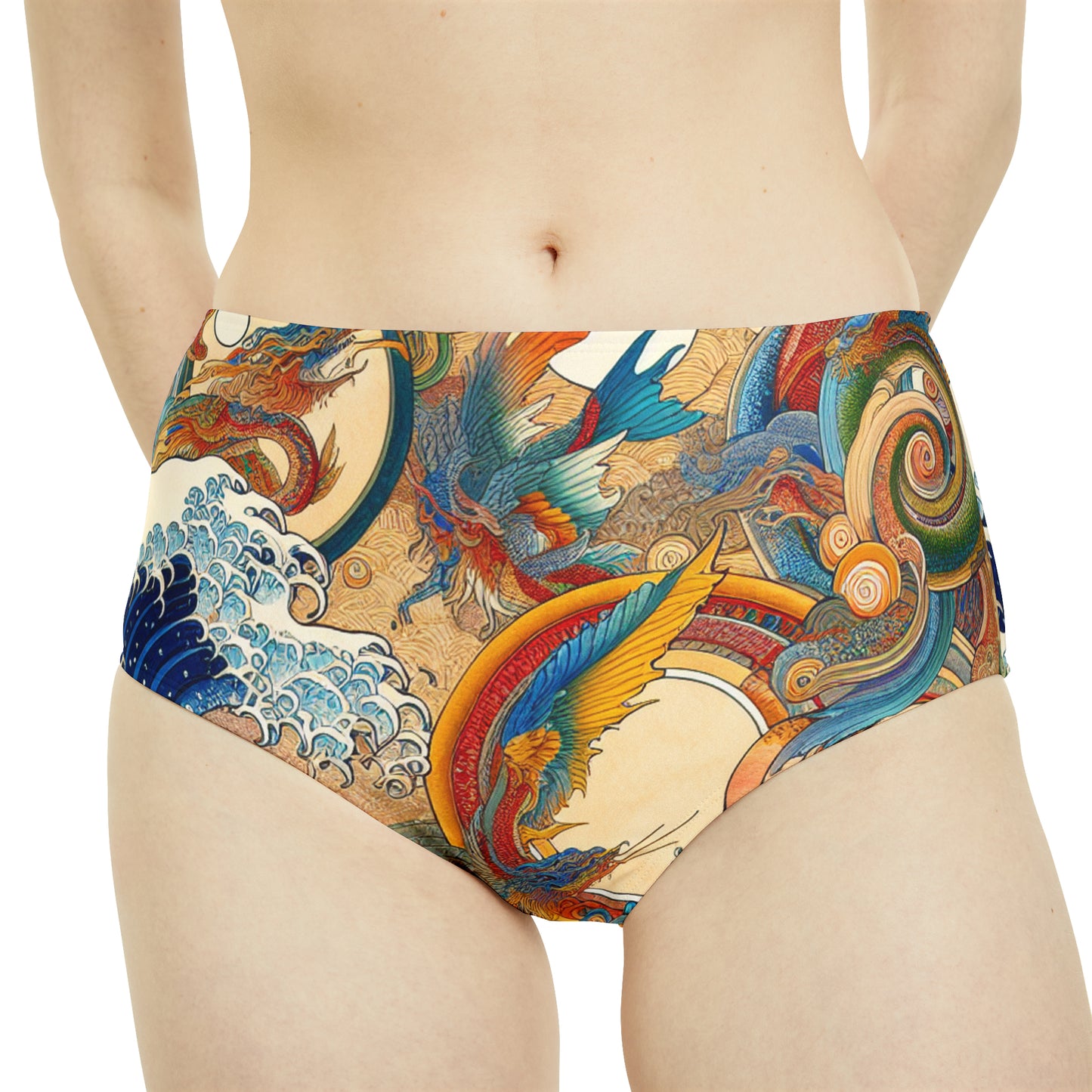 Ezio Verrocchio - High Waisted Bikini Bottom