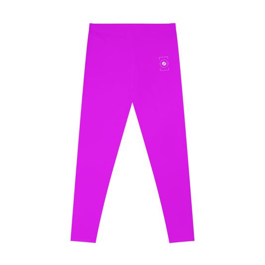 #f000ff Neon Purple - Unisex Tights